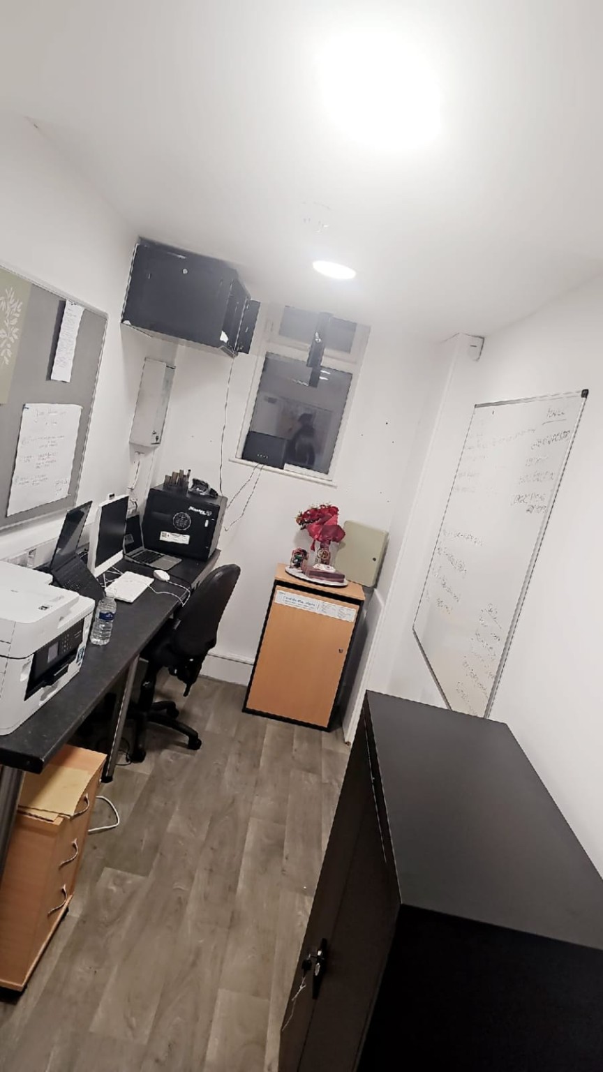 The private office used for key work sessions and study support